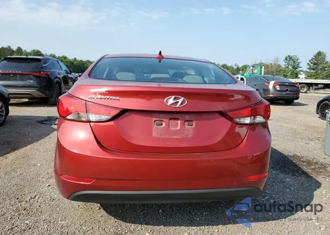 2015 Hyundai Elantra Se из США, поврежденный, VIN 5NPDH4AEXFH613976